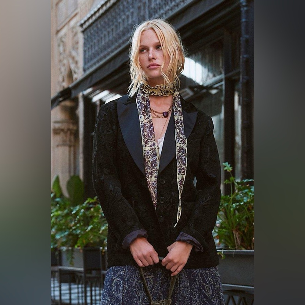 Free people Lexie tuxedo blazer